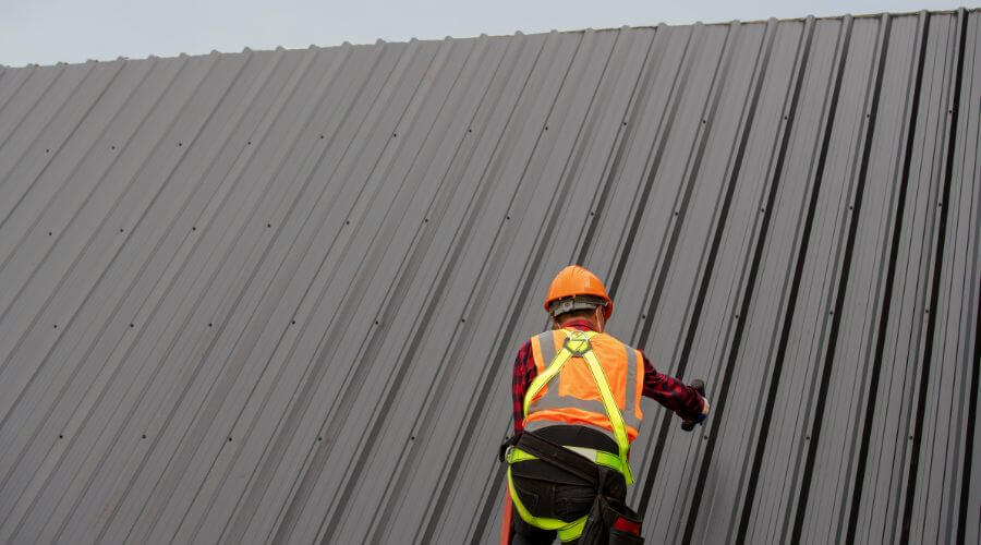 Professional metal roof installation services in Lafayette, MN